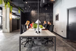 4 Person Coworking Desk
