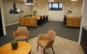 12 Person Coworking Desk