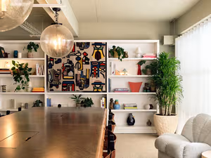 3 Person Coworking Desk