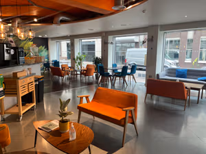 3 Person Coworking Desk