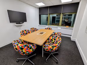 3 Person Coworking Desk