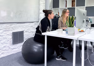 4 Person Coworking Desk