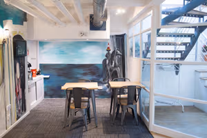 3 Person Coworking Desk