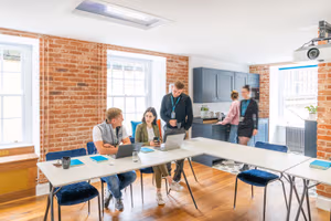 4 Person Coworking Desk