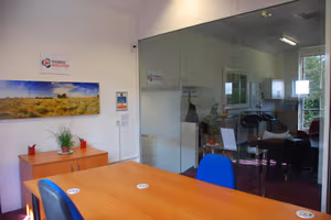 3 Person Coworking Desk