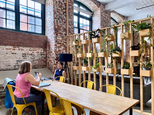 1 Person Coworking Desk