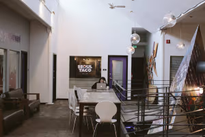 3 Person Coworking Desk
