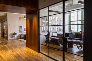 3 Person Coworking Desk