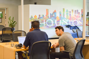 5 Person Coworking Desk