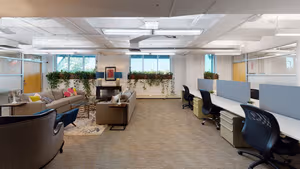 1 Person Coworking Desk