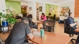 1 Person Coworking Desk