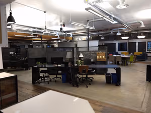 3 Person Coworking Desk