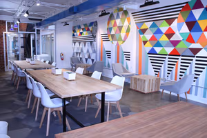 1 Person Coworking Desk