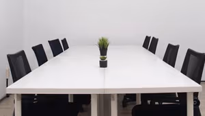 3 Person Coworking Desk