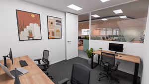 2 Person Private Office