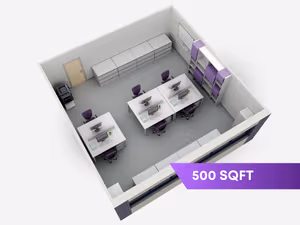 5 Person Private Office