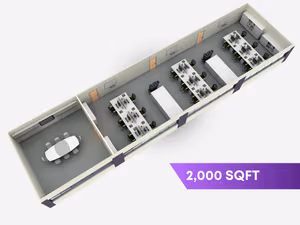 5 Person Private Office