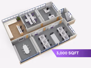 20 Person Private Office