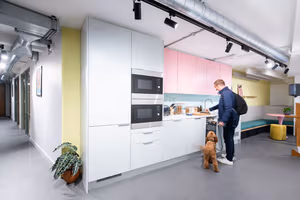 8 Person Coworking Desk