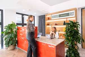 3 Person Coworking Desk