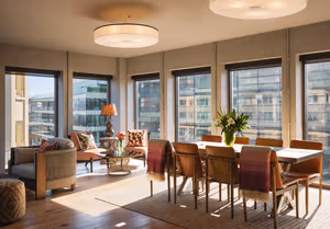 3 Person Coworking Desk