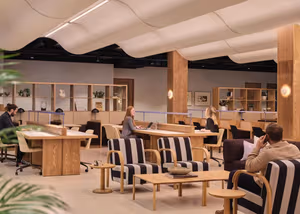 1 Person Coworking Desk