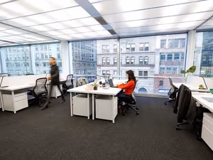 3 Person Coworking Desk