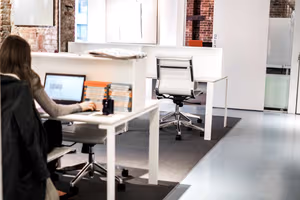 4 Person Coworking Desk