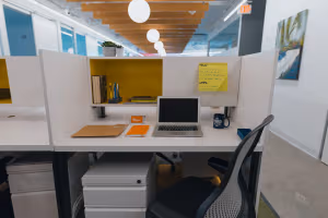 4 Person Coworking Desk