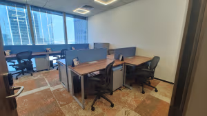5 Person Coworking Desk