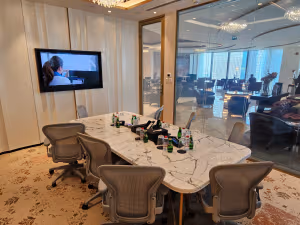 4 Person Coworking Desk