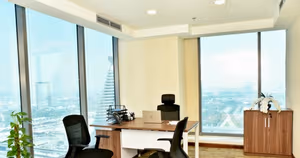 5 Person Coworking Desk