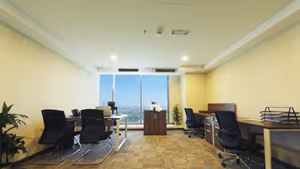 3 Person Coworking Desk