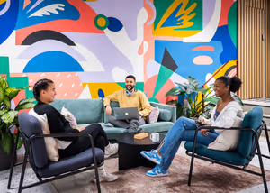 7 Person Coworking Desk