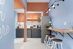 5 Person Coworking Desk