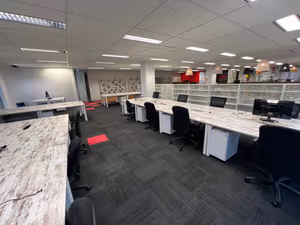 2 Person Coworking Desk