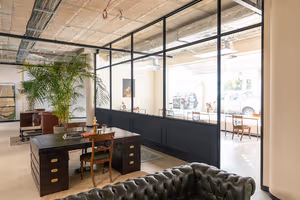 3 Person Coworking Desk