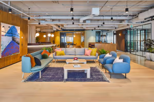 7 Person Coworking Desk