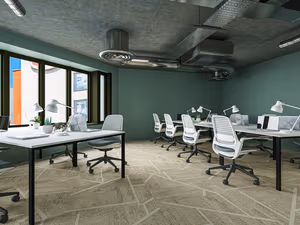 1 Person Coworking Desk