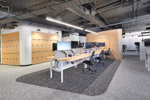 10 Person Coworking Desk