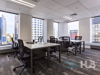 5 Person Coworking Desk