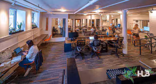 3 Person Coworking Desk