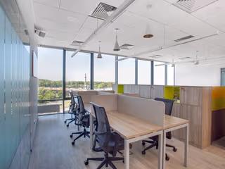 1 Person Coworking Desk