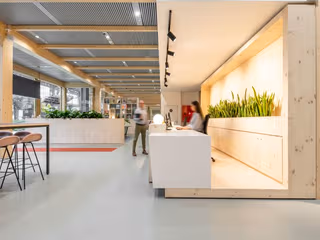 1 Person Coworking Desk