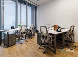 4 Person Coworking Desk