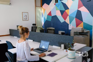 1 Person Coworking Desk