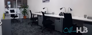3 Person Coworking Desk