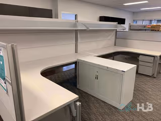 4 Person Coworking Desk