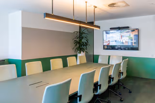 3 Person Coworking Desk