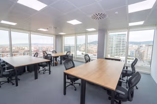 1 Person Coworking Desk